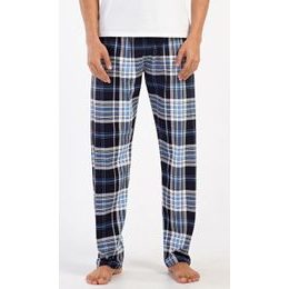 Pánské pyžamové kalhoty Bruno - modrá