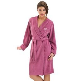 Dámský župan froté Hannah starorůžový