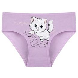 Dětské kalhotky Kočička - šeříková