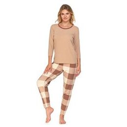 Dámské pyžamo Choco béžové