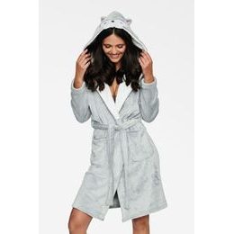 Dámský župan Hoax šedý s ušima