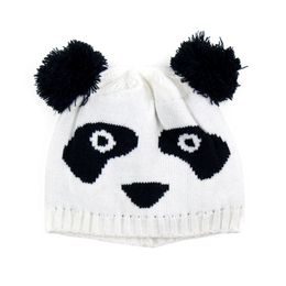 Čepice Panda - bílá