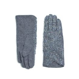 Šik vlněné rukavice šedá