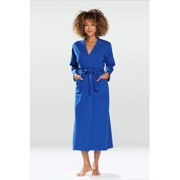 Bavlněný župan Melissa tmavě modrý