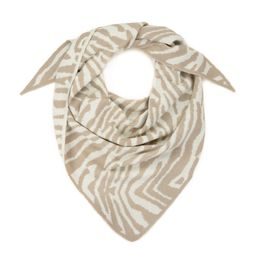 Šátek Roanne - tmavobéžová