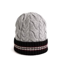 Čepice Dutton - světlešedá