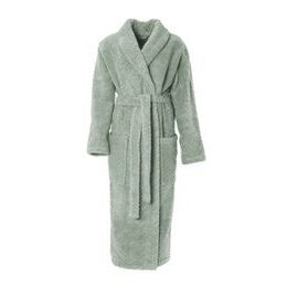 Dámský dlouhý župan se šálovým límcem ATHENA světle zelená