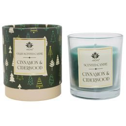 ARÔME Svíčka 120 g, v papírové tubě, Cinnamon & Ciderwood