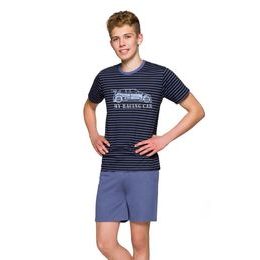 Chlapecké pyžamo Max auto s proužky