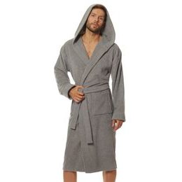 Pánský froté župan Leon šedý