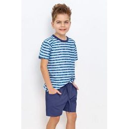 Chlapecké pyžamo Noah modré s pruhy