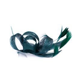 Tajemný Fascinátor - modrozelený