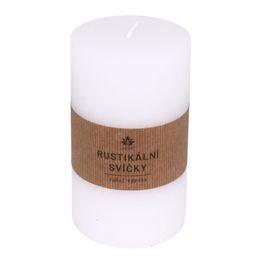 ARÔME Rustikální svíčka 70x120 mm, bílá
