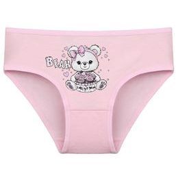 Dětské kalhotky Bear - světle růžová