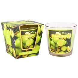 ARÔME Svíčka 120 g, ve skle, Green Apple