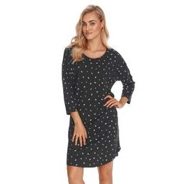 Dámská noční košile Raisa černá