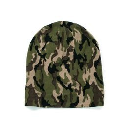 Stylová čepice - khaki