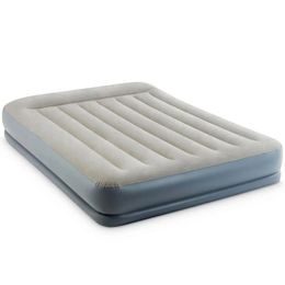 INTEX Nafukovací postel QUEEN FIBER TECH RP s 220-240V vnitřní pumpou