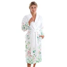 Dámský dlouhý župan s šálovým límcem Julia Květiny