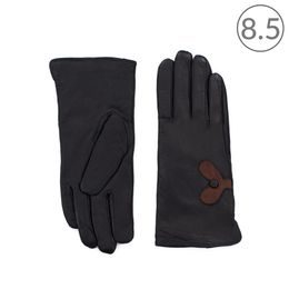 Elegantní kožené rukavice Lyngen černé