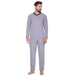 Pánské pyžamo 592 grey plus