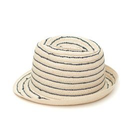 Soft trilby klobouk s modrými proužky