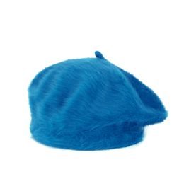 Baret s chloupkem modrý
