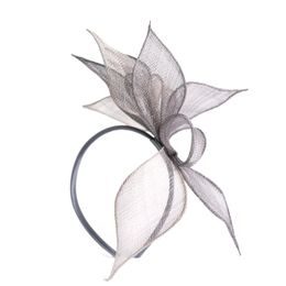 Fascinátor Erebus - světlešedý