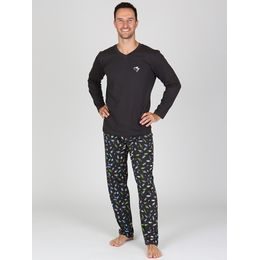 Pánské dlouhé pyžamo LARS