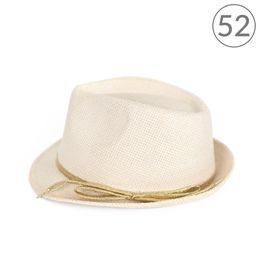 Trilby klobouk smetanový 52cm