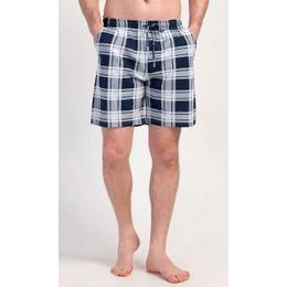 Pánské pyžamové šortky Edvard - tmavě modrá