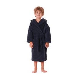 Dětský župan s kapucí Athena tmavě modrý