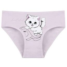 Dětské kalhotky Kočička - světle fialová
