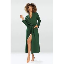 Dámský župan z bavlny Melissa zelený