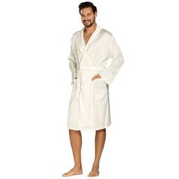 Saténový župan Lukas bílý