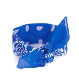 Šátek do vlasů pin-up modrý