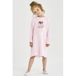 Dívčí košilka Jasmina pejsek světle růžová