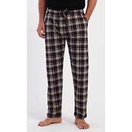 Pánské pyžamové kalhoty Armando - hnědá
