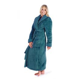 Dámský dlouhý hřejivý župan ALTA petrolejová