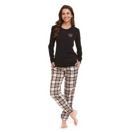 Dámské pyžamo Diana černé