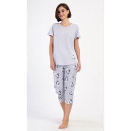 Dámské pyžamo kapri Polar bear - šedá