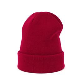 Zimní čepice unisex červená