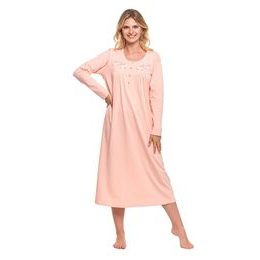 Dámská košilka Rosalia broskvová s růžemi