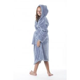 Dětský župan LILLY A JACK extra s kapucí denim