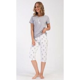 Dámské pyžamo kapri Koťata - šedá