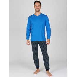 Pánské dlouhé pyžamo KEFEUS