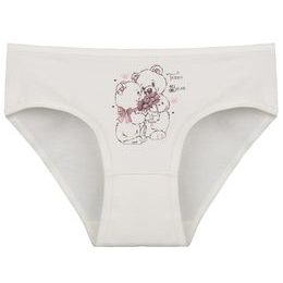 Dětské kalhotky Medvídek - smetanová
