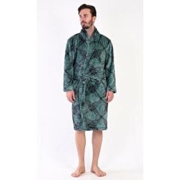 Pánský župan se šálovým límcem Harry - zelená