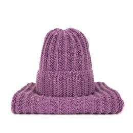 Čepice, šála - fialová