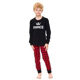 Chlapecké pyžamo Prince černé